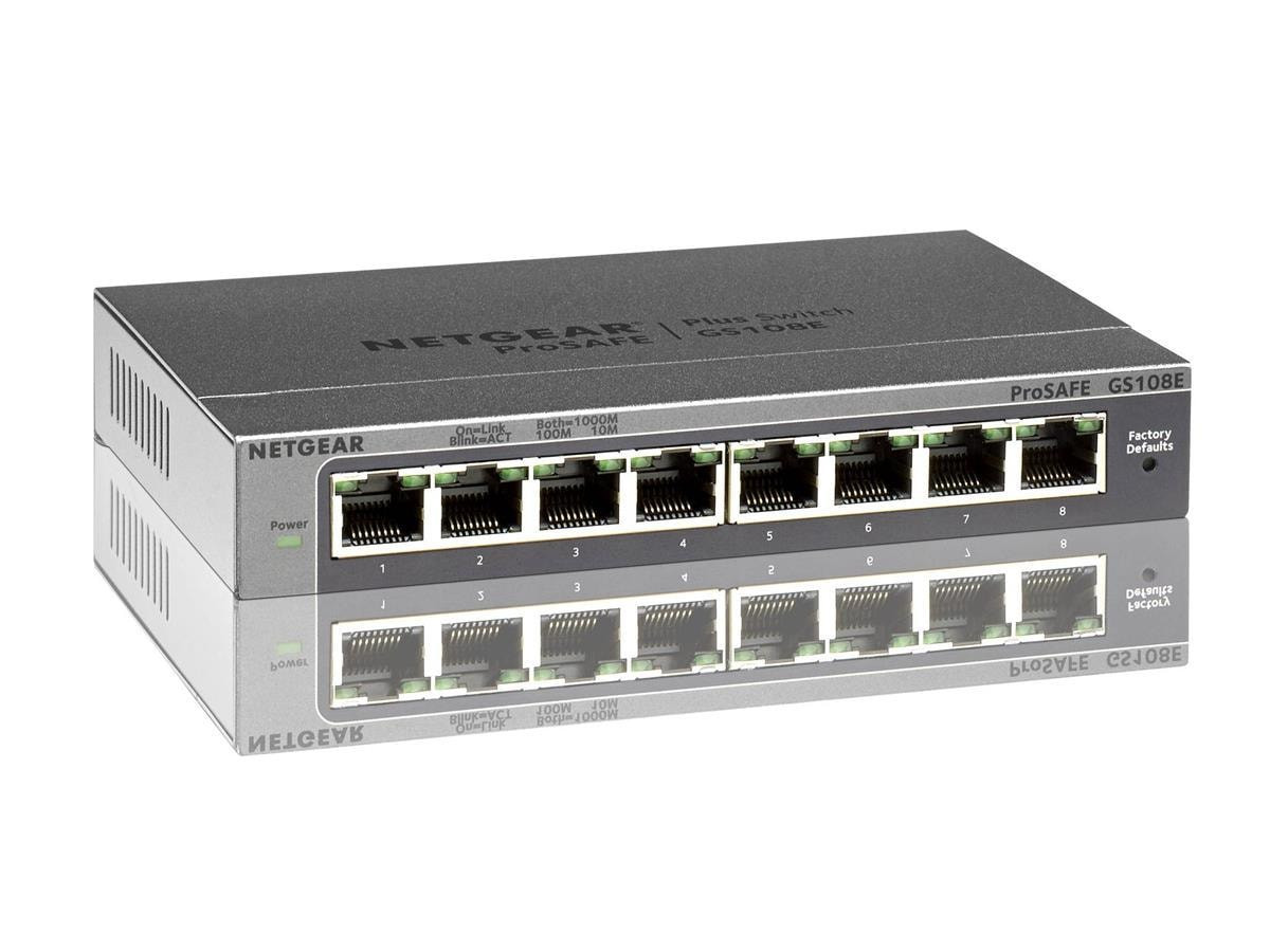 Netgear 8-portars gigabitswitch GS108E