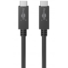 USB-C kabel - USB-C till USB-C USB 3.2 gen 2 laddkabel PD 100W bildskärmskabel 4K@60Hz