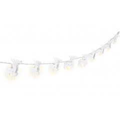 Ljusslingor - Goobay LED ljusslinga med Renmotiv för inomhusbruk 1,3m 10st LED och timerfunktion