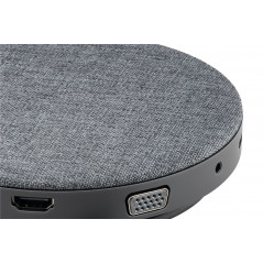USB-C skärmadapter - Goobay USB-C 11-i-1 Multiport Dock med trådlös snabbladdning och strömförsörjning 100 W
