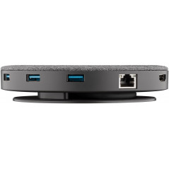 USB-C skärmadapter - Goobay USB-C 11-i-1 Multiport Dock med trådlös snabbladdning och strömförsörjning 100 W