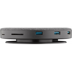 USB-C skärmadapter - Goobay USB-C 11-i-1 Multiport Dock med trådlös snabbladdning och strömförsörjning 100 W