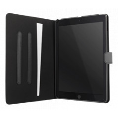 Tillbehör - Deltaco fodral med stöd till iPad 9,7" (2017 5th och 2018 6th) i veganläder