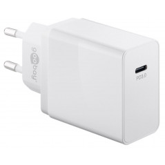 Laddare och kablar - Strömadapter med USB-C PD (Power Delivery) 25W, snabbladdning