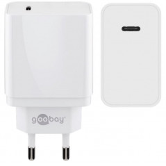 Laddare och kablar - Strömadapter med USB-C PD (Power Delivery) 25W, snabbladdning