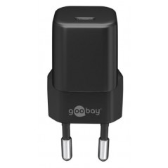 Laddare och kablar - Snabbladdande kompakt strömadapter med USB-C PD (Power Delivery) 20W