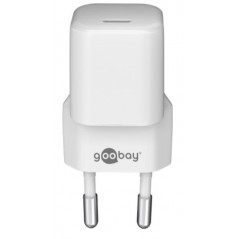 Laddare och kablar - Snabbladdande kompakt strömadapter med USB-C PD (Power Delivery) 20W