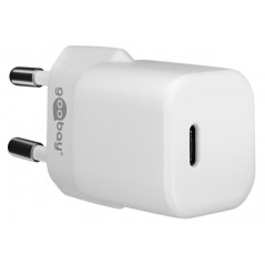 Laddare och kablar - Snabbladdande kompakt strömadapter med USB-C PD (Power Delivery) 20W
