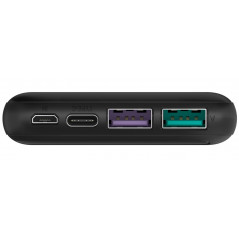 Portabla batterier - Goobay snabbladdande PowerBank batteri på 10.000mAh med USB-C PD 18W, QC 3.0