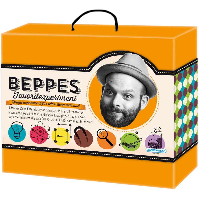 Spel & minispel - Beppes bästa experiment från KÄRNAN