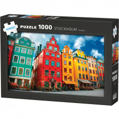 Spel & minispel - Pussel med Stockholmsmotiv, 1000 bitar