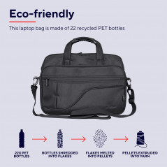 Datorväskor - Trust Sydney Eco-friendly datorväska upp till 17.3"