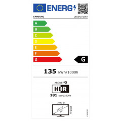 TV-apparater - Samsung 65-tums 4K UHD-TV