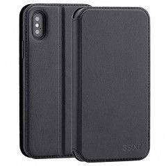 Skal och fodral - 3SIXT Slim Folio plånboksfodral till iPhone XS Max