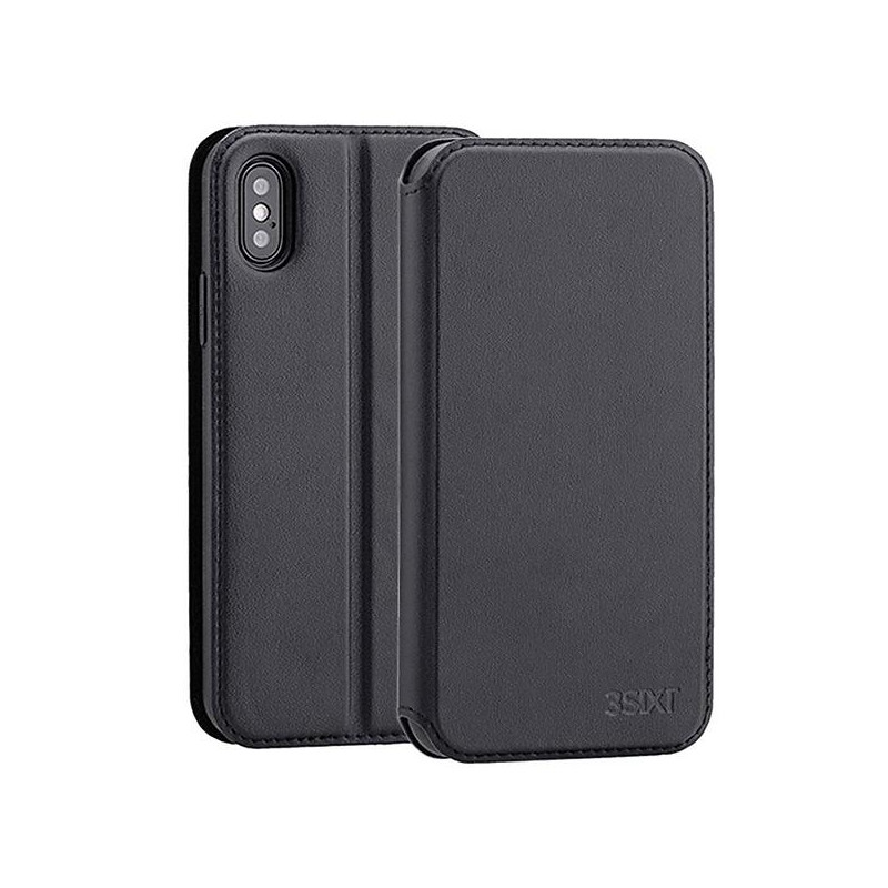 Skal och fodral - 3SIXT Slim Folio plånboksfodral till iPhone XS Max