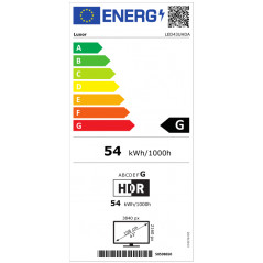 TV-apparater - Luxor 43-tums 4K Smart LED-TV med WiFi