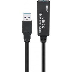 USB-kablar & USB-hubb - Aktiv USB 3.0-förlängningskabel 5M