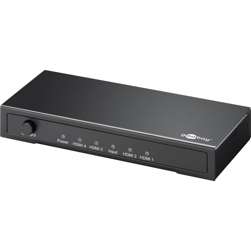 Skärmkabel & skärmadapter - HDMI-splitter 1-till-4, 4K 30Hz