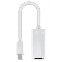 Mini DisplayPort till HDMI-adapter 1.1 max upplösning FHD 60Hz