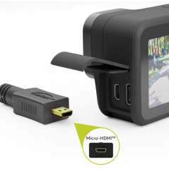 Skärmkabel & skärmadapter - Goobay Micro HDMI till HDMI-adapter