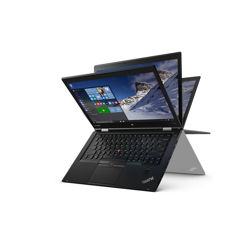Laptop 14" beg - Lenovo ThinkPad X1 Yoga WQHD i7 8GB 256SSD med 4G (beg med spricka skärm)