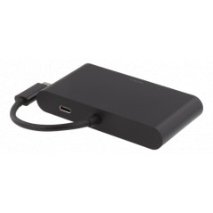 Dockningsstation för dator - USB-C-dockningsstation med HDMI, RJ45, 1xUSB, USB-C port för laddning