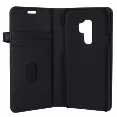 Skal och fodral - Buffalo Magnetiskt 2-i-1 Plånboksfodral i läder till Samsung Galaxy S9