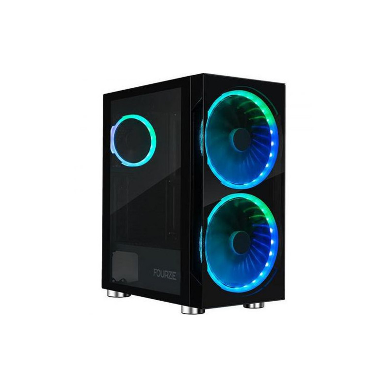 Speldator Stationär - Green Gamer Black Widow speldator med Intel i5 8GB 240SSD GTX 1650 (rfbd)