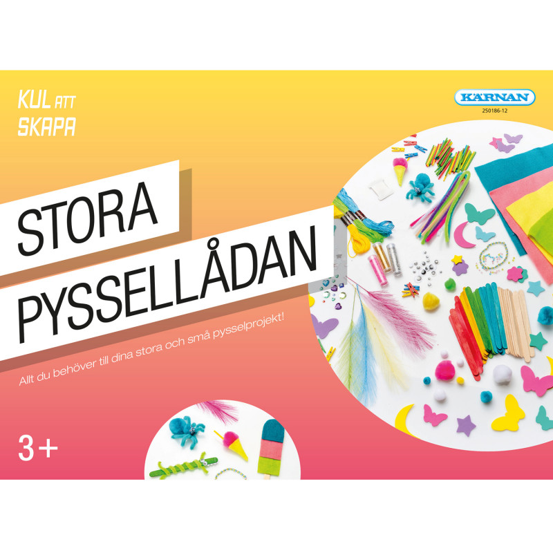 Leksaker - Kul att skapa - Stora pyssellådan