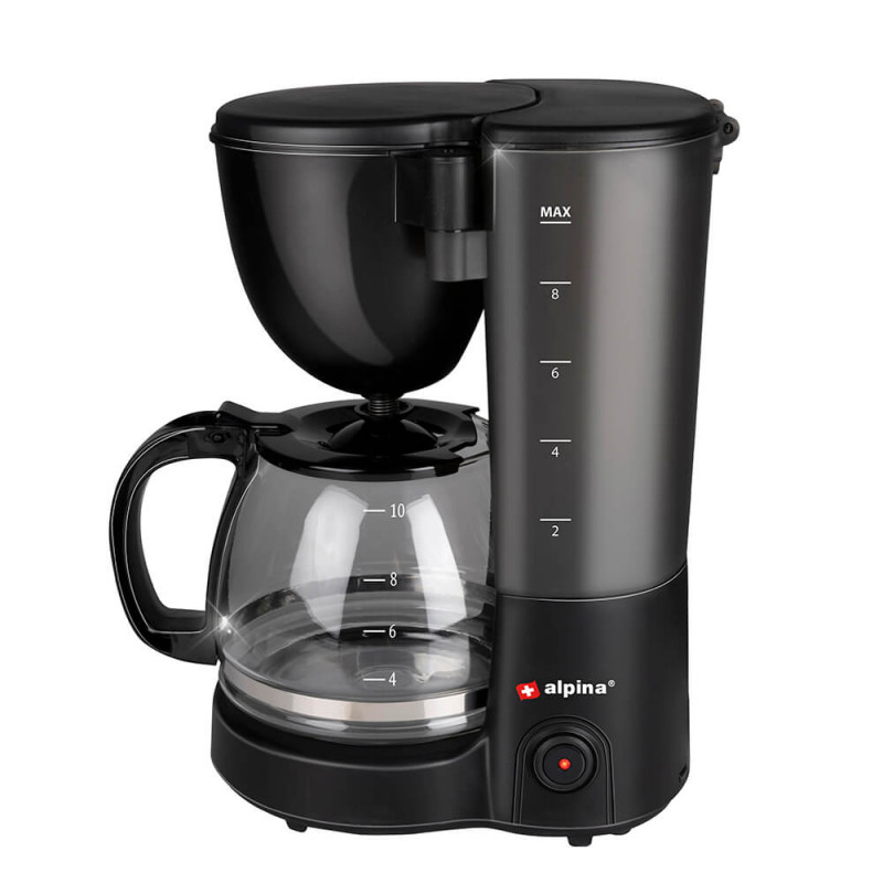 Kaffekokare och espressomaskin - Alpina kaffebryggare 1,25 liter
