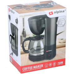 Kaffekokare och espressomaskin - Alpina kaffebryggare 1,25 liter