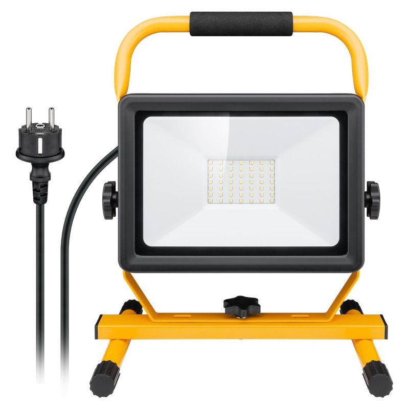 Belysning - Kraftfull LED arbetsbelysning 50 Watt med stativ