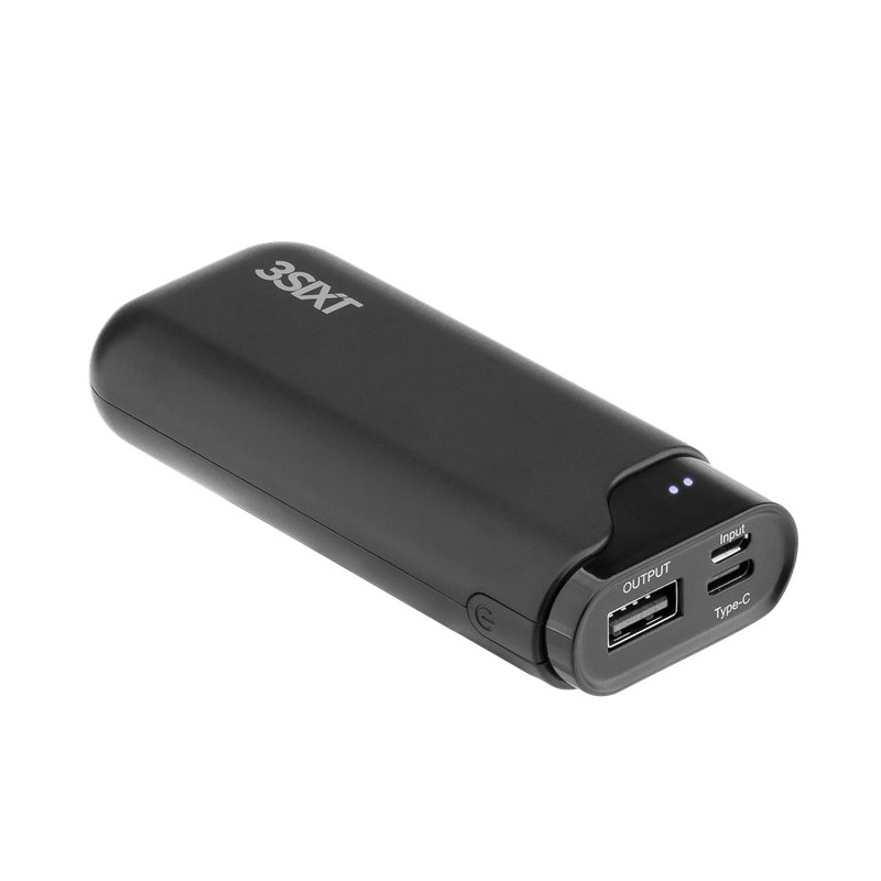 Portabla batterier - 3SIXT JetPak PowerBank batteri på 4000 mAh