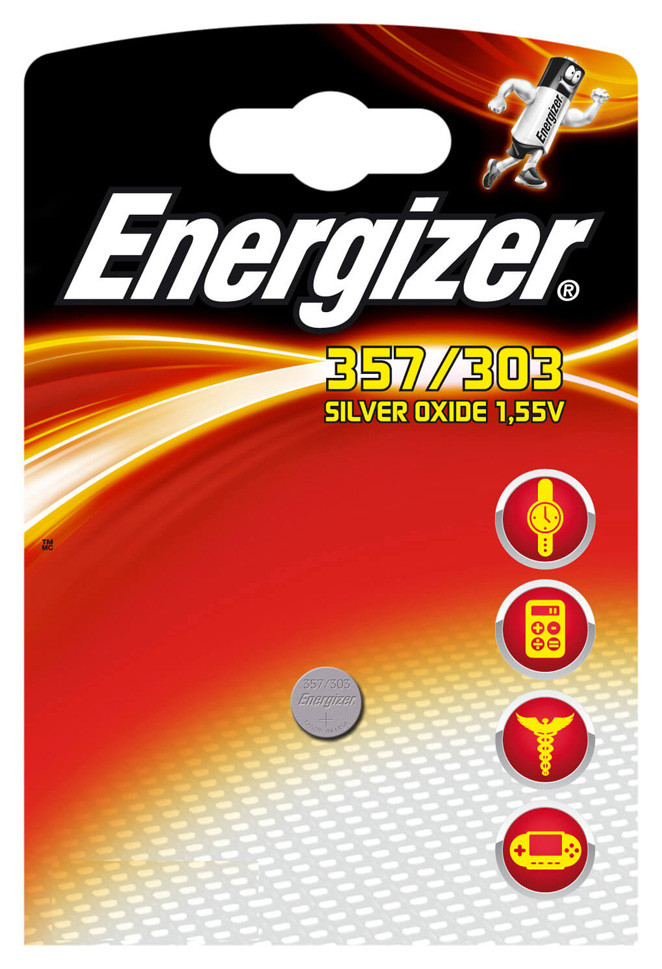 Energizer 357/303 silveroxidbatteri