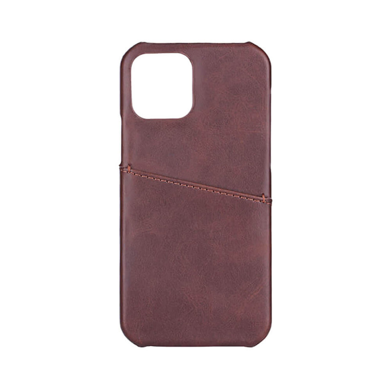 Skal och fodral - Onsala mobilskal till iPhone 12 / iPhone 12 Pro med kortfack och veganläder