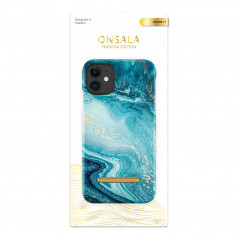 Skal och fodral - Onsala mobilskal till iPhone 11 Soft Blue Sea Marble
