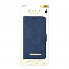 Skal och fodral - Onsala Magnetic Plånboksfodral 2-i-1 till iPhone 11 Royal Blue