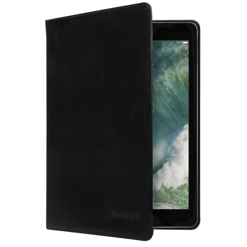 Fodral surfplatta - Läderfodral med ställfunktion till iPad 10.2" (2019/2020) 7th & 8th Gen. Svart