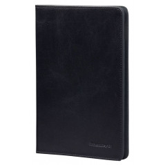 Fodral surfplatta - Läderfodral med ställfunktion till iPad 10.2" (2019/2020) 7th & 8th Gen. Svart