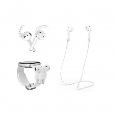 Tillbehör för hörlurar - Sport-kit med tillbehör till Airpods och Apple Watch