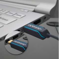 Skärmkabel & skärmadapter - Mini DisplayPort till DisplayPort-kabel 4K @ 60Hz i flera längder