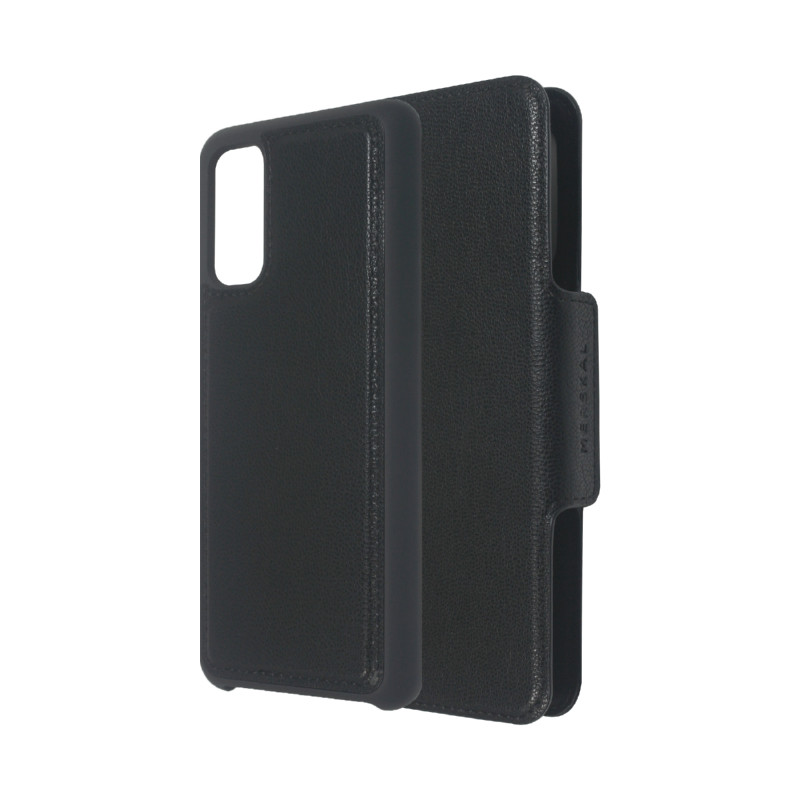 Skal och fodral - Plånboksfodral med magnetiskt mobilskal till Samsung S20 (Black)