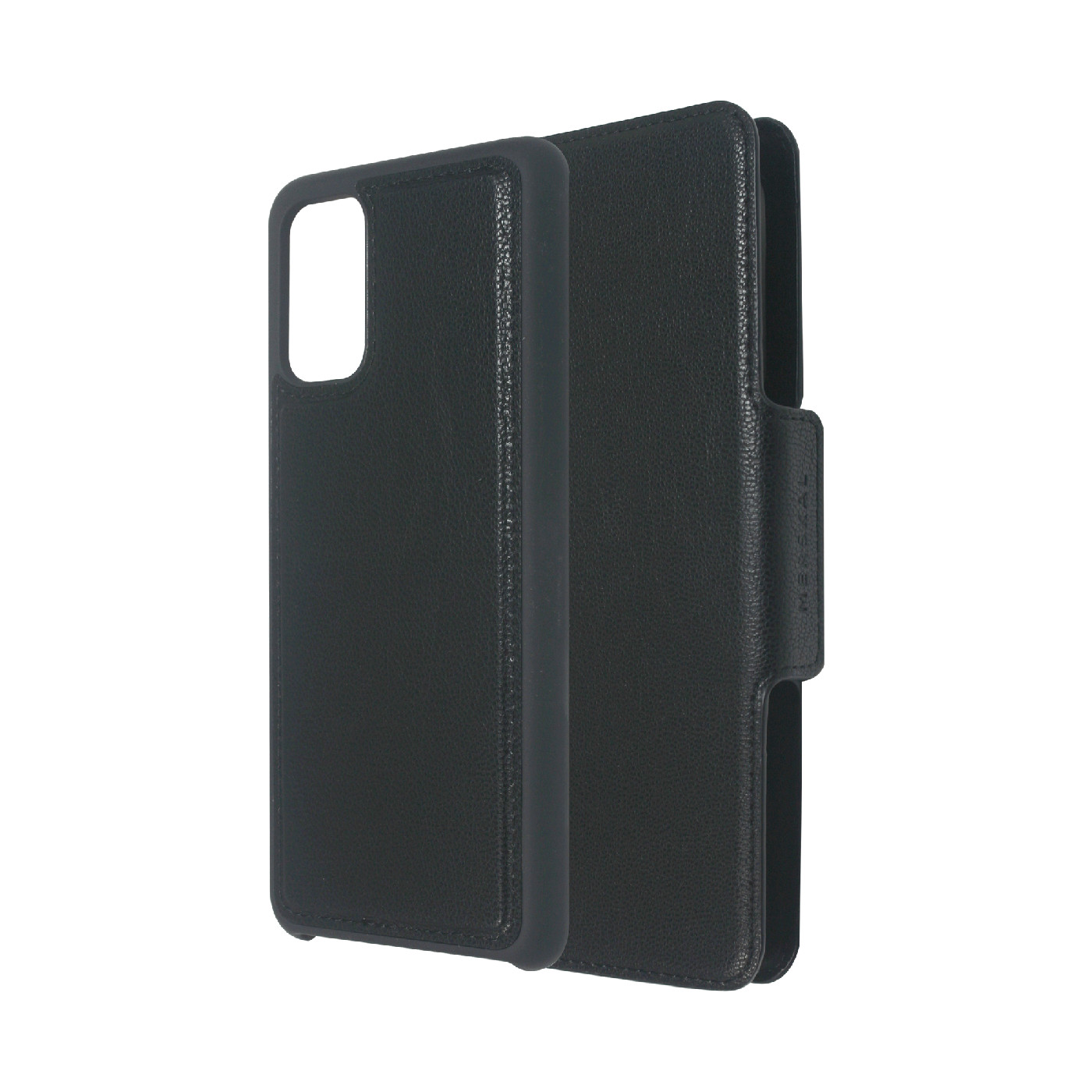 Plånboksfodral med magnetiskt mobilskal till Samsung S20 Plus (Black)