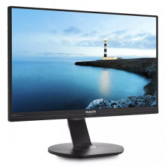 Skärmar begagnade - Philips 24-tums Full-HD IPS skärm med USB-C dockning & ergonomisk fot (beg)