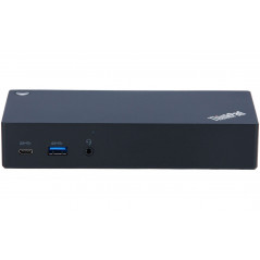 Dockningsstation Lenovo - Lenovo ThinkPad USB-C Dockningsstation 40A9 med 90W laddare (beg)