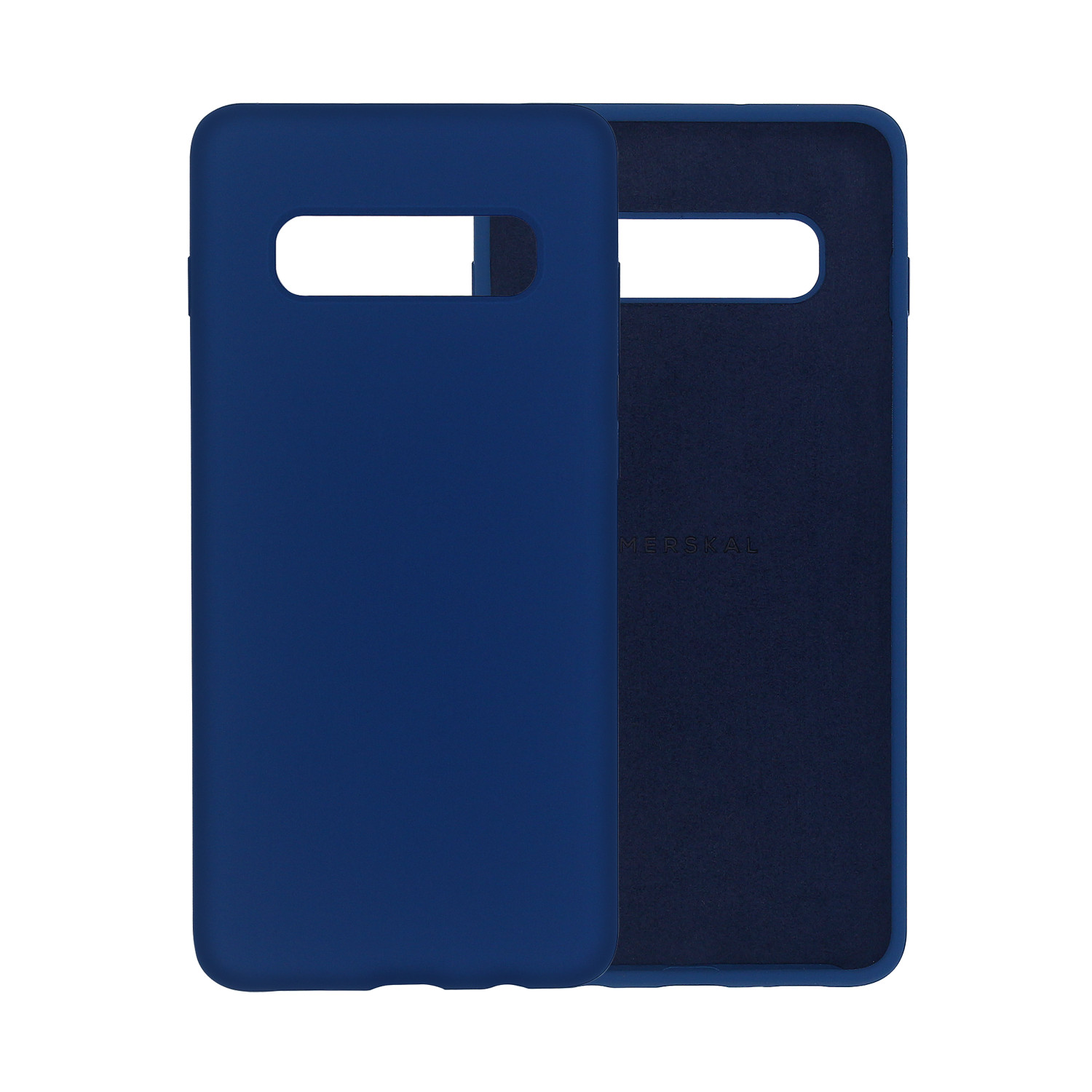 Merskal premium silikonskal till Samsung Galaxy S10 Plus (Blue)