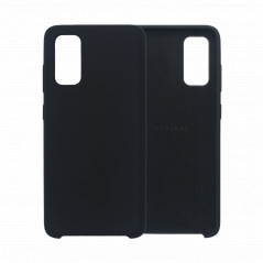 Skal och fodral - Merskal premium silikonskal till Samsung Galaxy S20 (Black)
