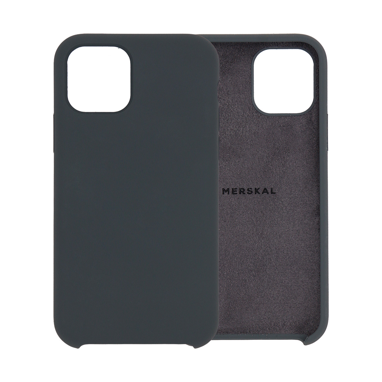 Merskal premium silikonskal till iPhone 11 Pro (Gray)
