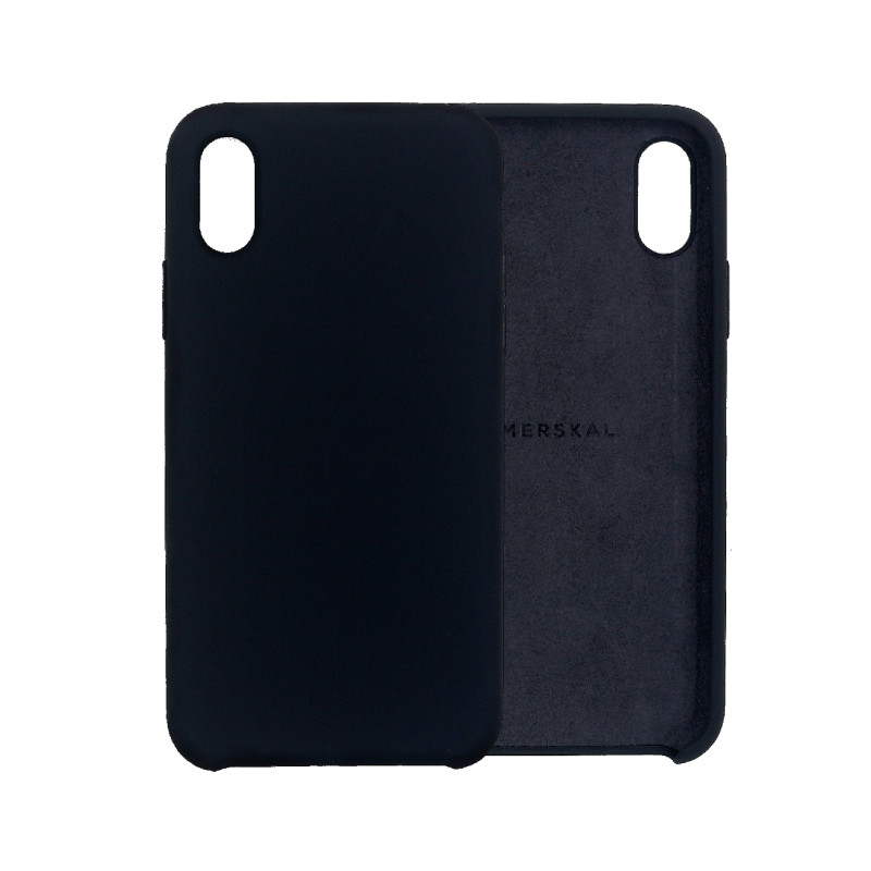 Skal och Fodral - Merskal premium silikonskal till iPhone Xr (Black)