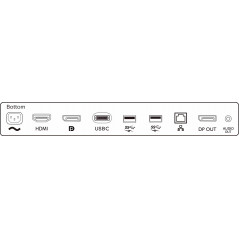 Skärmar begagnade - Philips 27-tums QHD IPS skärm med USB-C dockning (beg)